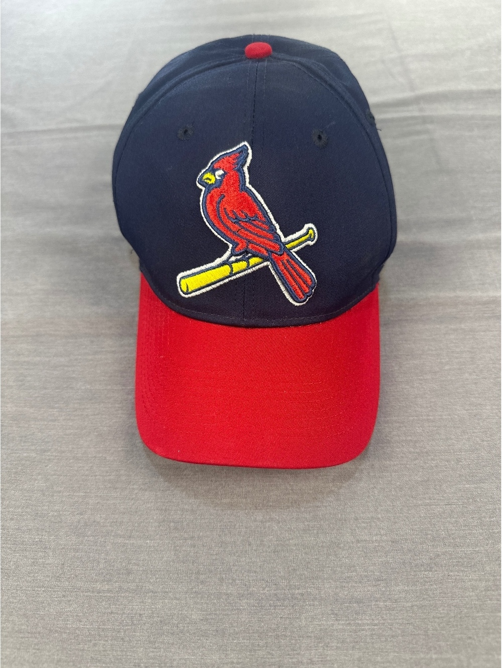 St. Louis Cardinals OC Sports MLB Baseball Cap OSFM Navy Red